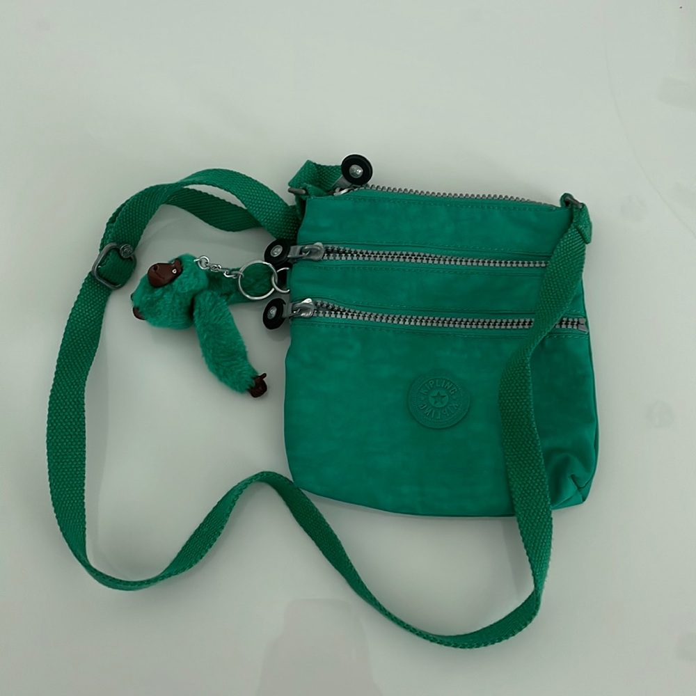 Kipling Green Cross Body Bag